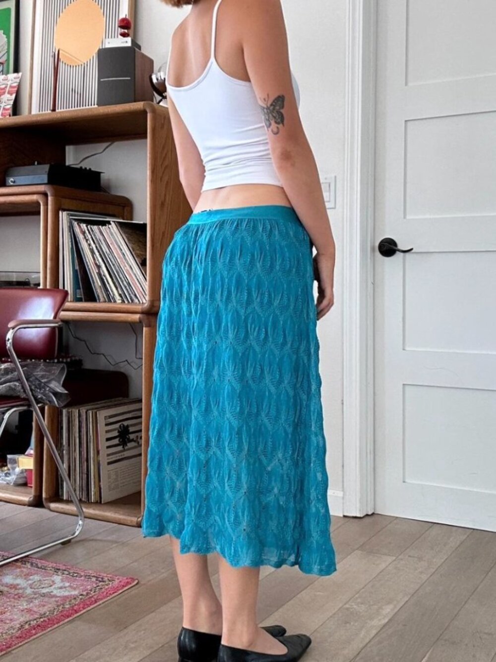 Blue Missoni Midi Skirt - Picture 3 of 4